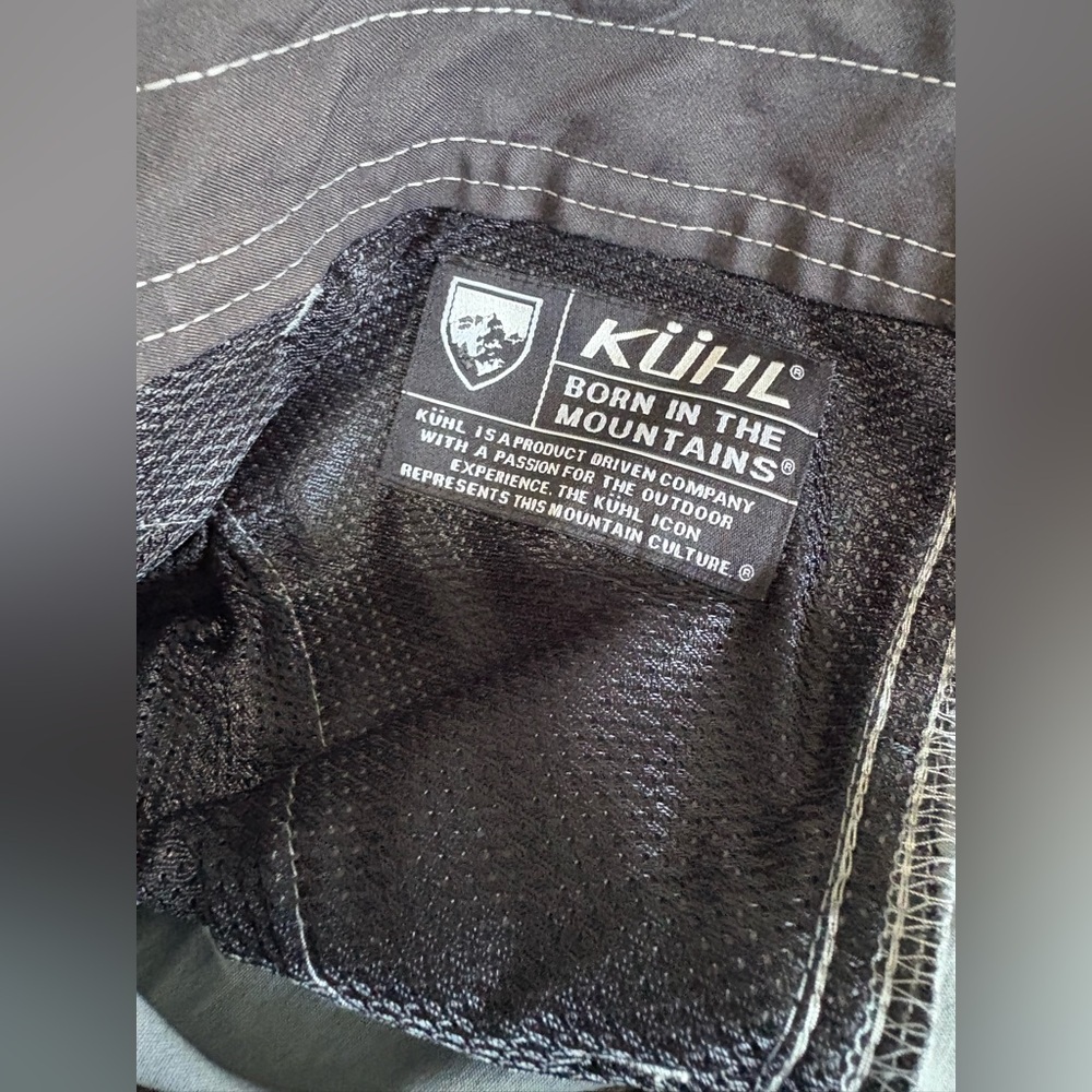 KUHL men’s renegade pants size 40x30 grey outdoor hiking - Picture 7 of 12